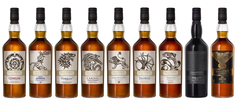The Game of Thrones Single Malt Scotch Whisky Collection