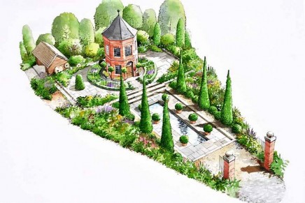 The British Eccentrics Garden by horticultural showman Diarmuid Gavin – An alternative take on a quintessentially English garden