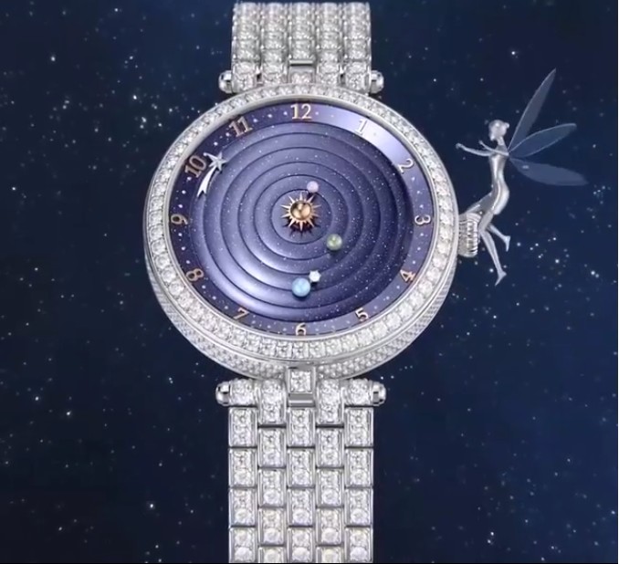 lady arpels planétarium watch price