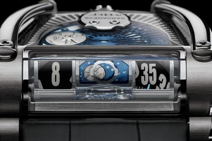 The MB&F x Sarpaneva MoonMachine 2 brings us the world’s first projected moonphase display