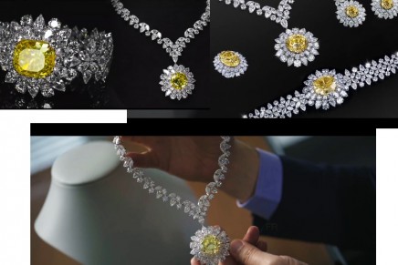 One of the most spectacular diamonds is now taking its place in a magnificent one-of-a-kind jewelry suite