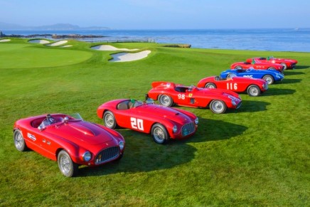 The North American celebration of Ferrari’s 70th anniversary takes place at 2017 Pebble Beach Concours d’Elegance