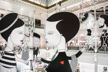 The PARIS! exhibition at Le Bon Marché proudly championing “Made in Paris”