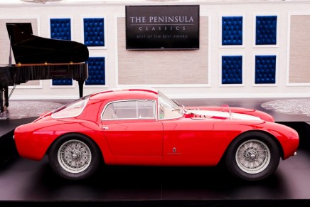 1954 Maserati A6GCS/53 Berlinetta wins The Peninsula Classics Best of the Best Award