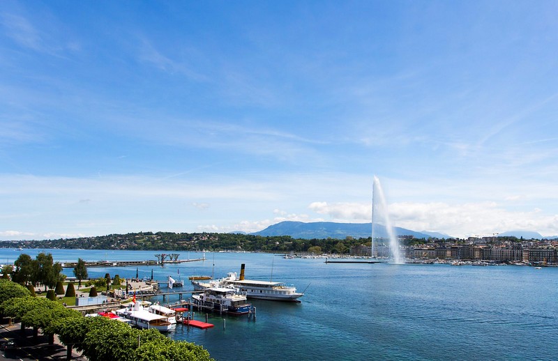 The Ritz-Carlton, Hotel de la Paix, Geneva - Geneva Panorama Jet dEau