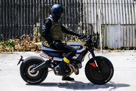 The SC-Rumble by Vibrazioni Art Design Ducati Scrambler