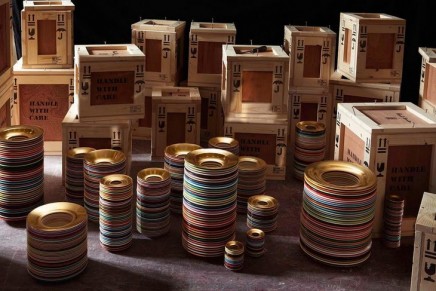 Design-driven ceramics that push the limits of the craft: The Stack vases by Paul Smith x 1882