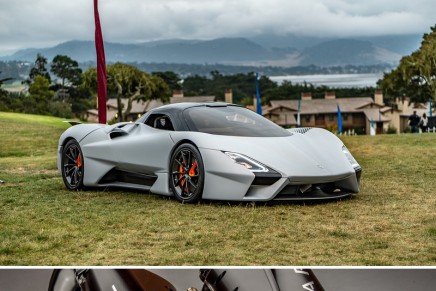 The first production SSC Tuatara to debut at the Monterey Car Week