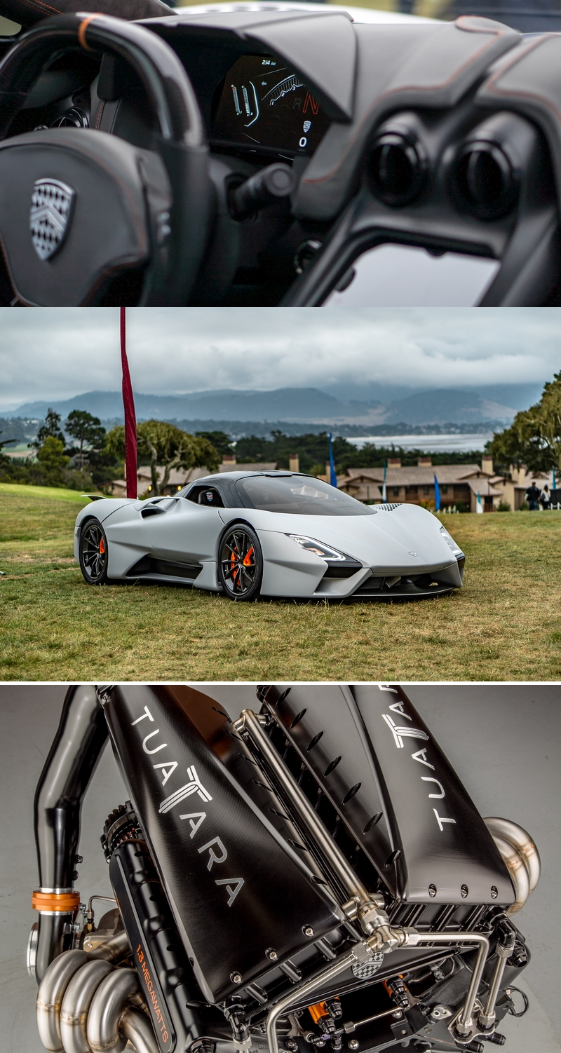 The first production SSC Tuatara to debut at the Monterey Car Week 2019-