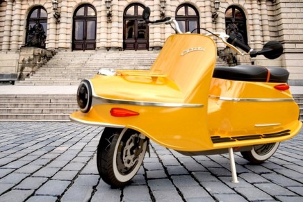 The legendary Čezeta bike is back – this time as a luxury electric scooter