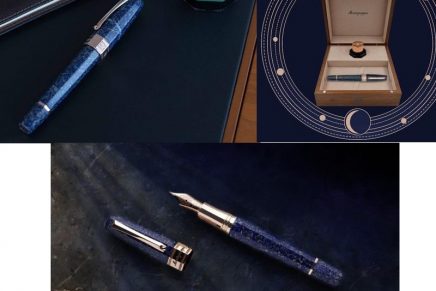 Heavenly writing: Limited-edition Extra Otto Sapphirus lapis lazuli luxury writing instrument