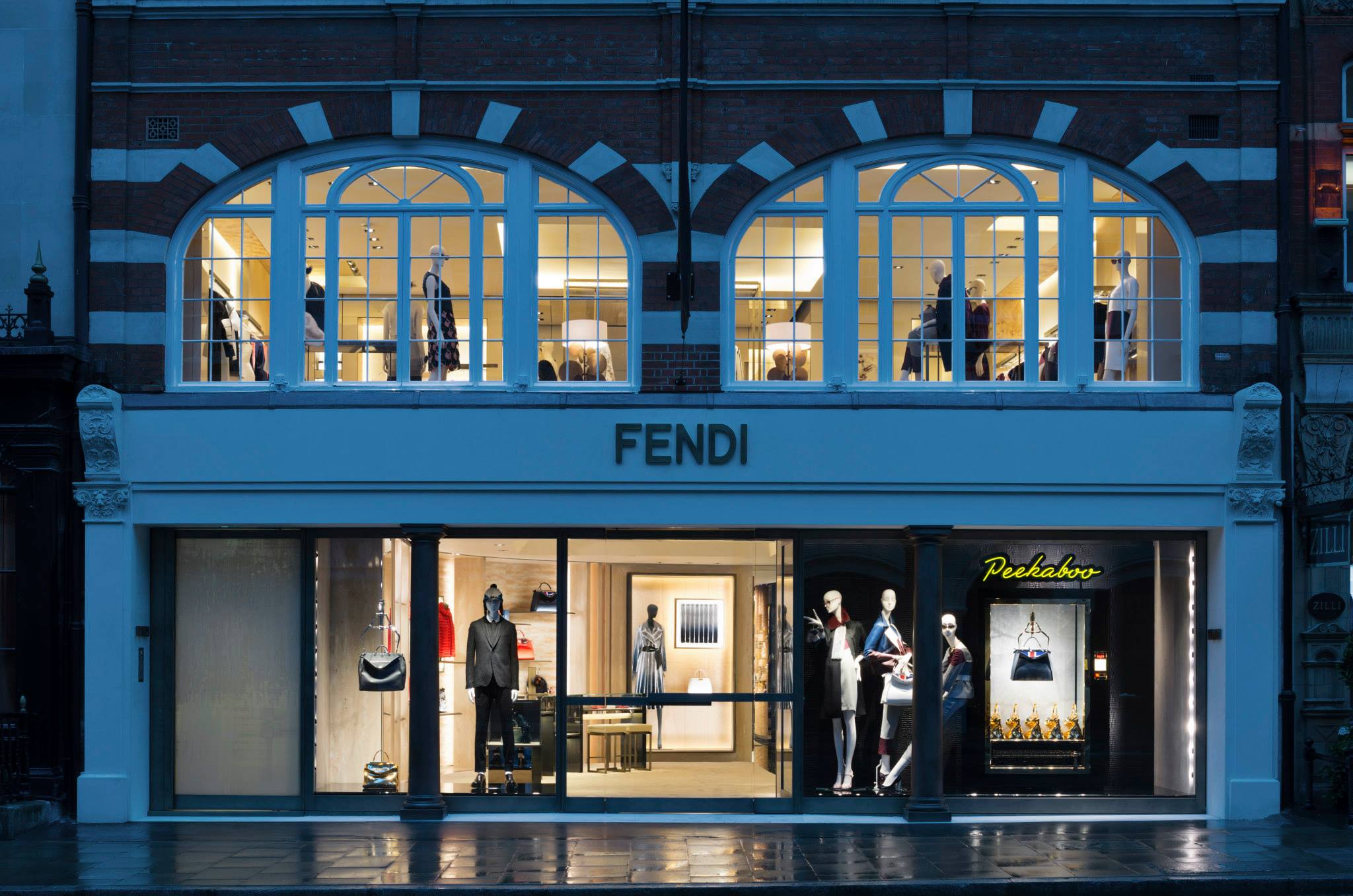 The new Fendi boutique opening in London 2014 - 2LUXURY2.COM