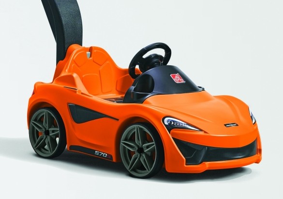 step2 mclaren push sports car