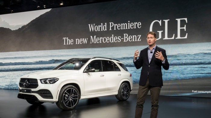 The new Mercedes-Benz GLE, presented by Ola Källenius, Member of the Board of Management Daimler AG