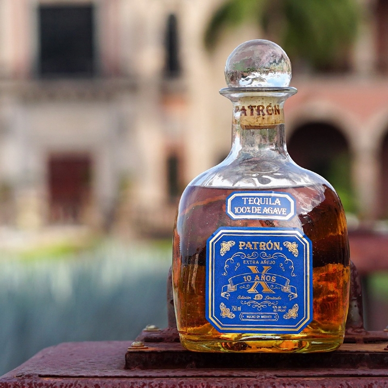The ultra-rare Patrón Extra Añejo 10 Años is Patron's oldest tequila ever released - 2019