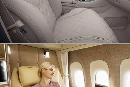 Fly like in the S-Class