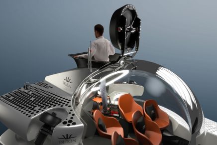 Triton 3300/6 Submarine – the first six-person submersible capable of achieving 1,000m