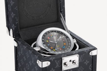 All in good time: Navy chronometers inspire the new Louis Vuitton Trunk Table Clock