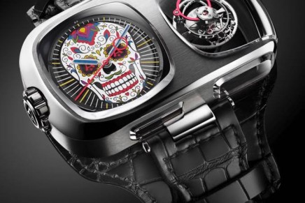 Wearable art: U10 Tourbillon Calavera