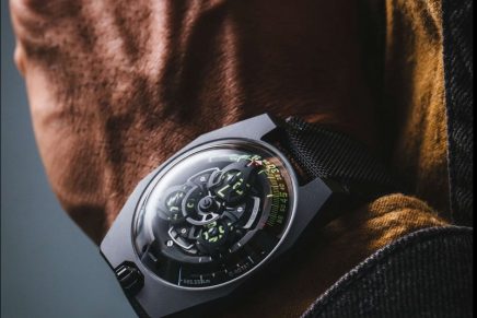 Urwerk UR-100 spacetime watch reminds us that our individual worlds are part of a far greater universe