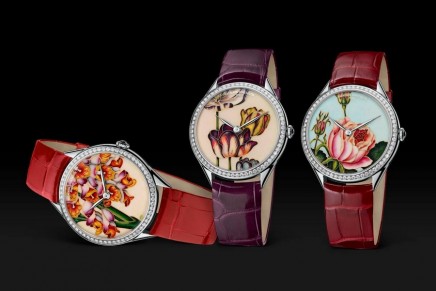 Three new Métiers d’Art Florilège jewellery watches