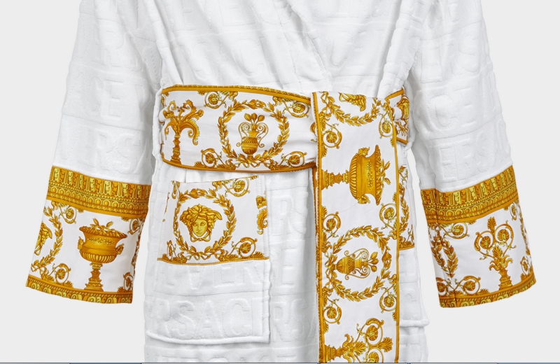 Versace baroque bathrobe