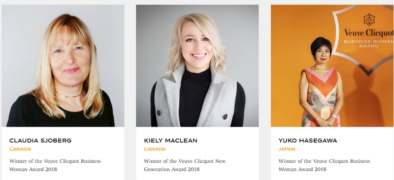 Veuve Clicquot presents Business Woman Award for 2018-