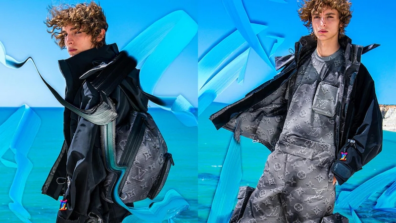 Water-repellent Louis Vuitton 2054: Virgil Abloh's new codes of urban  dressing and activewear 