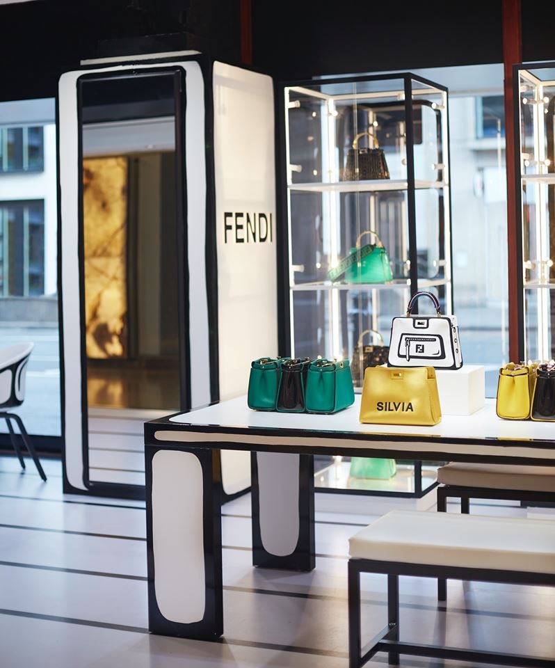 Fendi is staging a Bellissimo takeover throughout Harrods - 2LUXURY2.COM