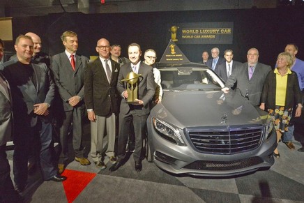 2014 World Luxury Car. The winners of the World Car of the Year.