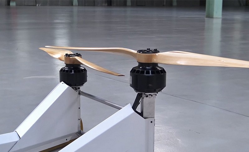 World's first rideable hoverbike can be used also for drone-car, drone-taxi, and cargo-drone