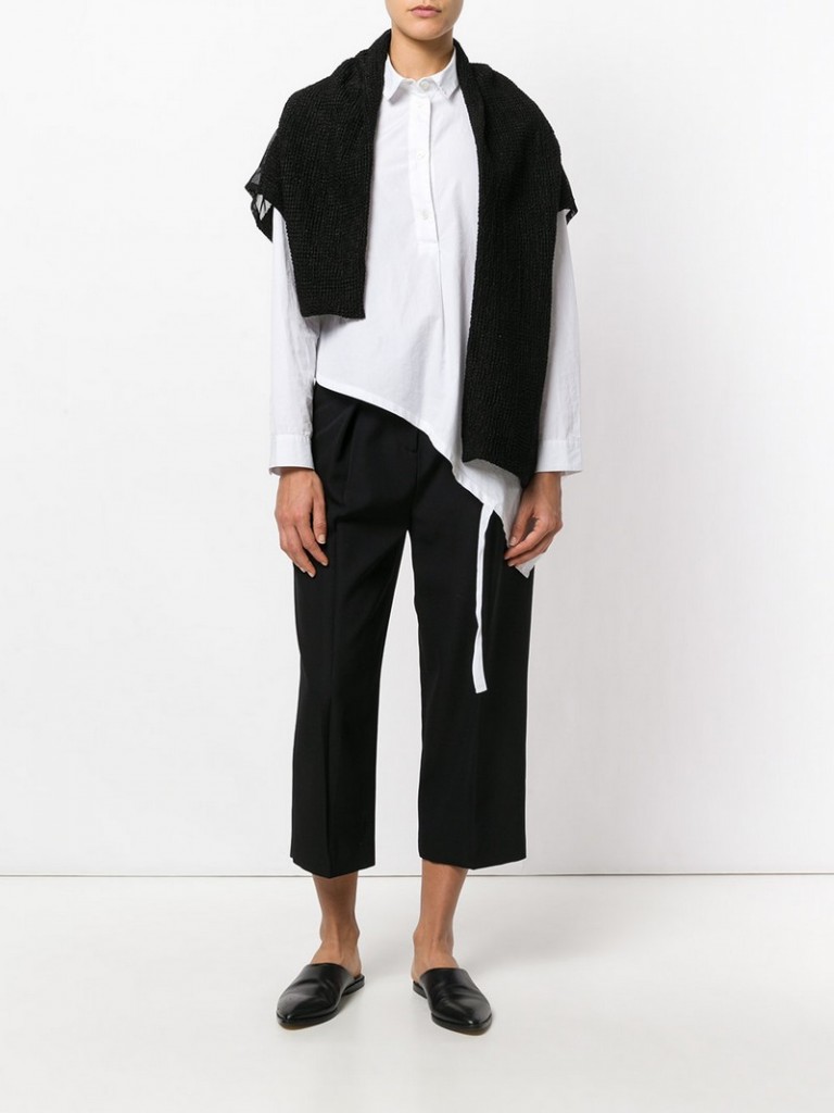 YOHJI YAMAMOTO VINTAGE panelled shoulder shrug