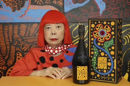 Yayoi Kusama breathed new life into Veuve Clicquot La Grande Dame 2012