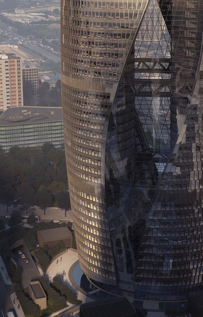 Zaha Hadid's Leeza Soho tower will include the world’s tallest atrium - interior photos-