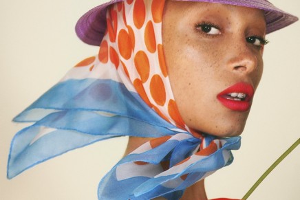 Adwoa Aboah and Le Marc Liquid Lip Crayon