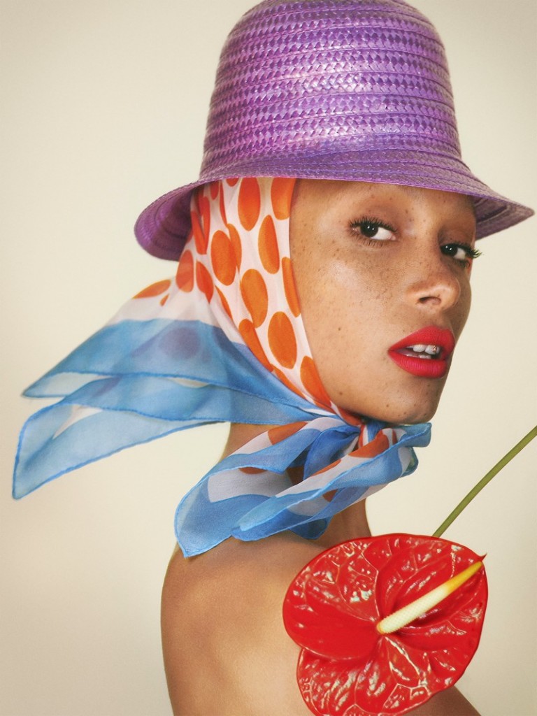 adwoa aboah for marc jacobs beauty