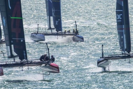 Louis Vuitton America’s Cup action moves to the best sailing venue on the planet