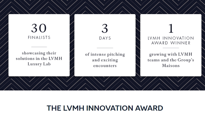 apply for LVMH Innovation Award 2019--