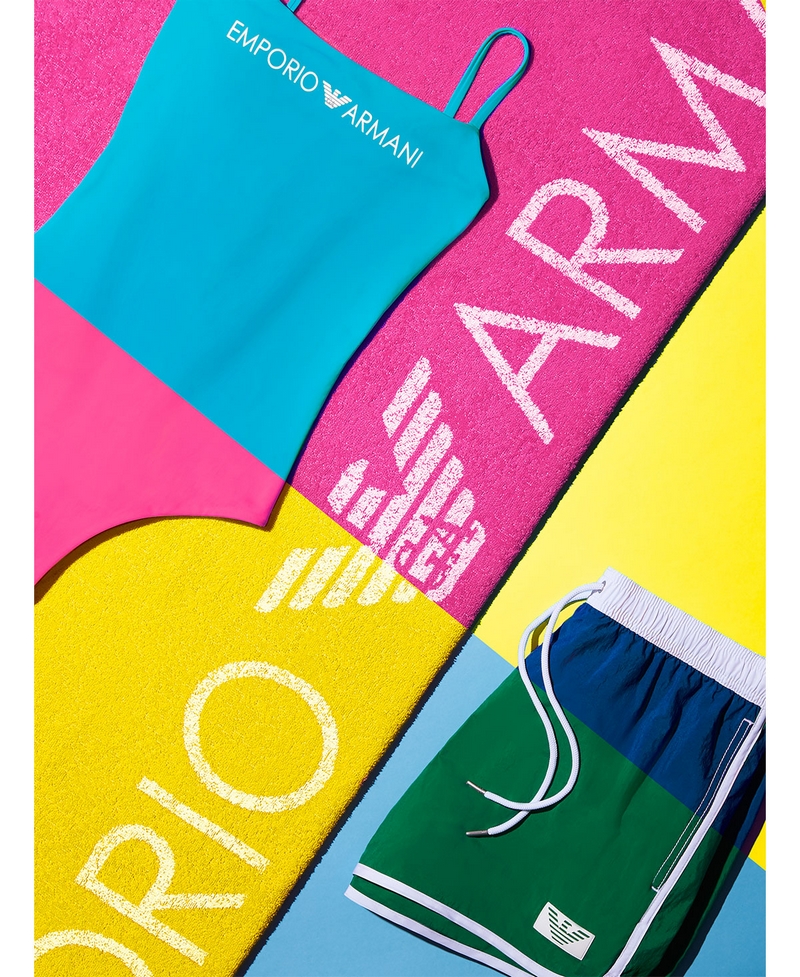 armani sustainable beachwear