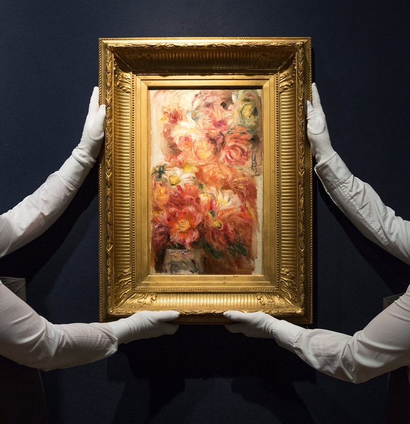 art auction market leaders- Christie's Renoir