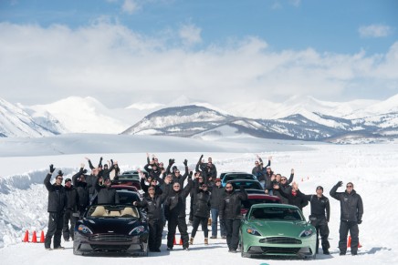 Aston Martin On Ice 2015. Take to the piste in a supercar