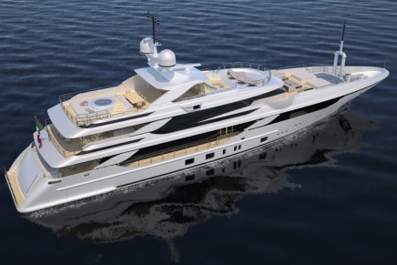 Benetti’s winning strategy of building 50 meter plus yachts on-spec confirmed with FB802 Breeze made with Fraser