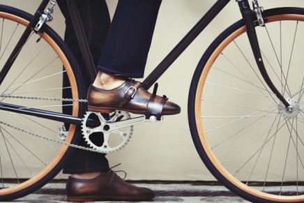 Feathers and leathers: fashion houses give cycling a luxury makeover