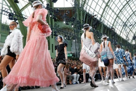 Lagerfeld retains Coco Chanel strengths in Paris fashion week spectacle