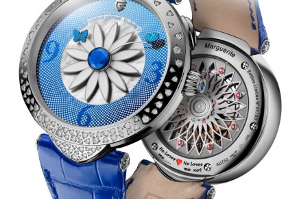 The ultimate romantic watch: Christophe Claret Marguerite clothed in diamonds