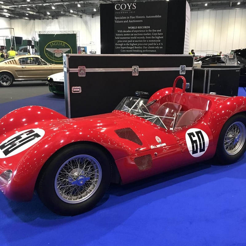 classic car show 2019-The 1959 Maserati Tipo 60-61 ‘Birdcage’ is perfect for a true collector or historic racer