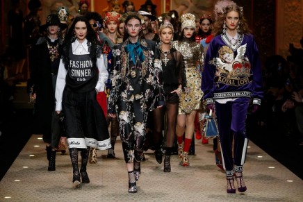 Dolce & Gabbana’s new show is declaration of love to fashion industry