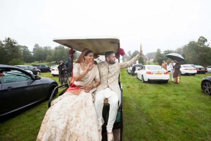 Drive-in wedding in Essex bypasses coronavirus guest limit