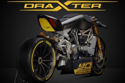 2016 Motor Bike Expo of Verona: all-new draXter concept bike pays homage to Ducati’s 90th anniversary