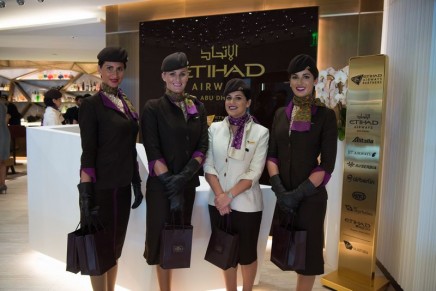 Etihad First & Business Class Lounge Los Angeles Grand Opening